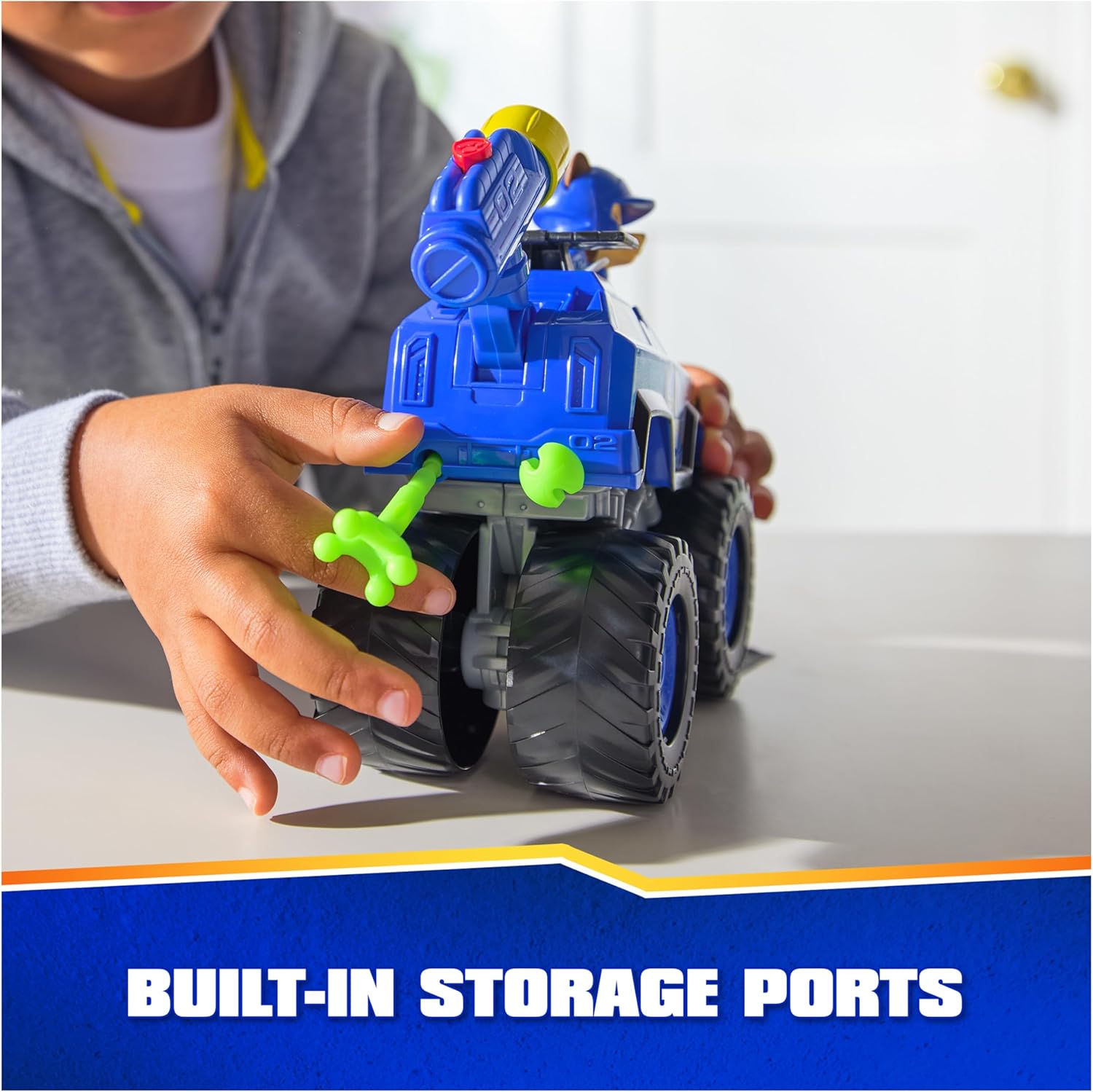 Paw Patrol: Rescue Wheels Chase’s Cruiser, Toy Truck with Projectile Launcher and Collectible Action Figure, Kids Toys for Boys & Girls Ages 3 and up 24hrsmart